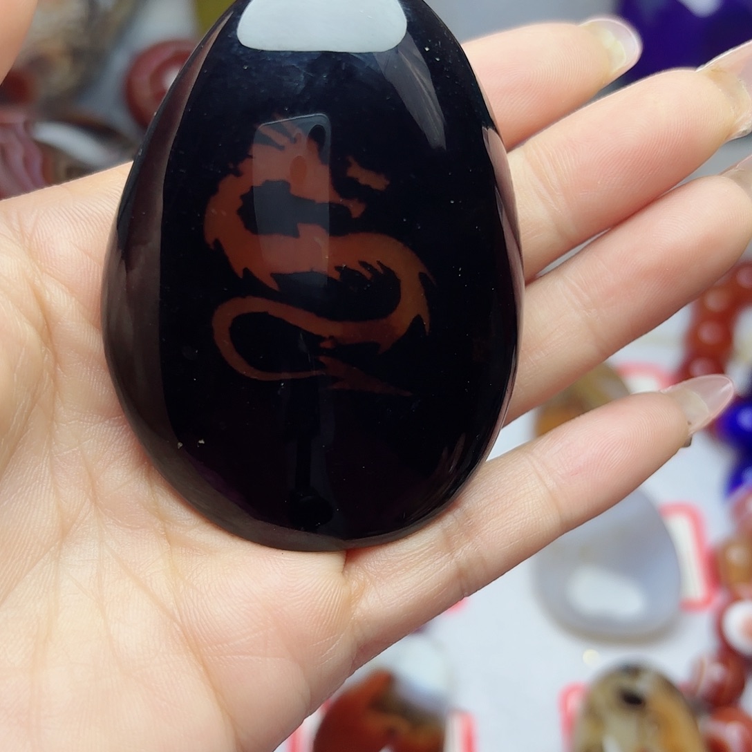 玛瑙/玉髓珠宝奇石未镶嵌青**腿