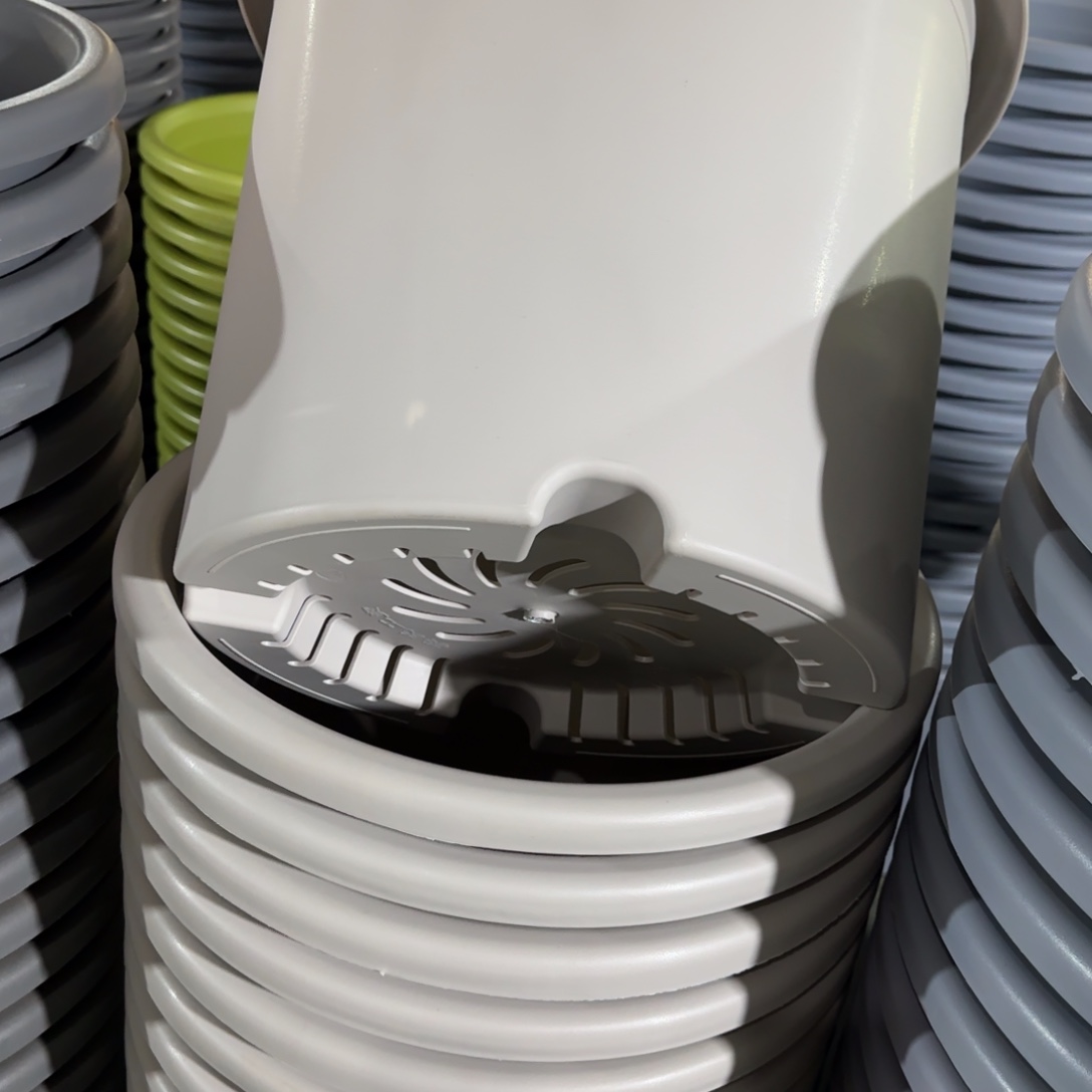 树脂微瑕9#无拖灰白4个