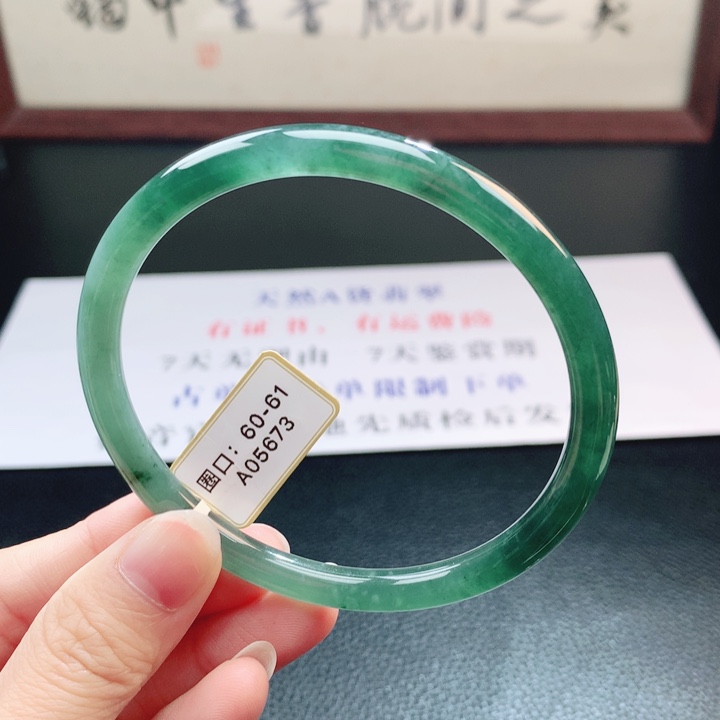 翡翠未镶嵌手镯翡翠手镯47
