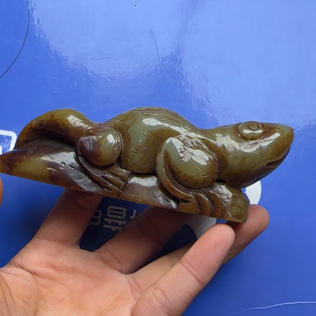 和田玉把件未镶嵌