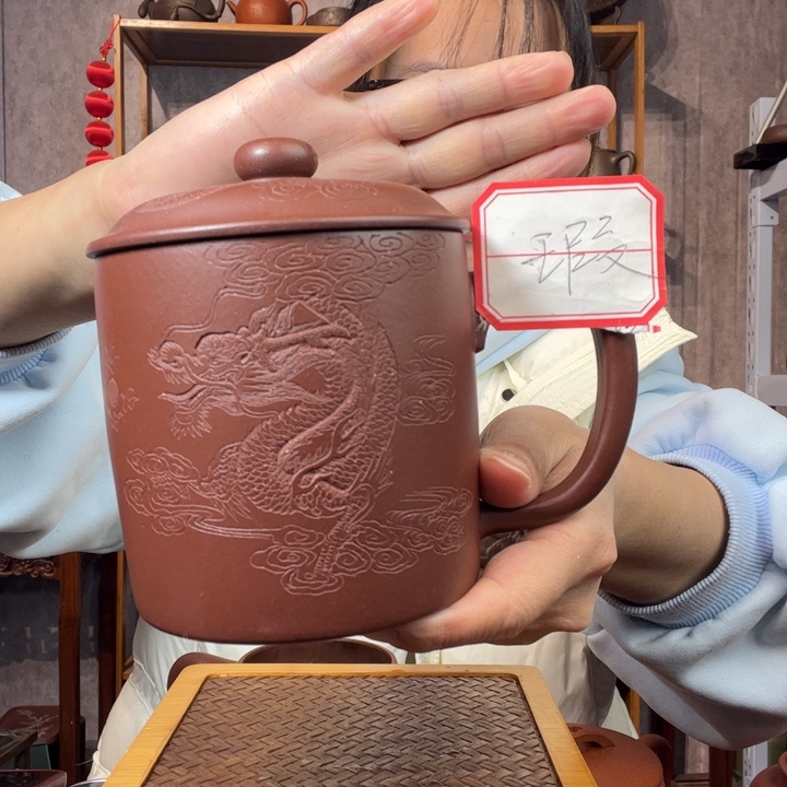 茶杯紫砂原矿紫砂杯