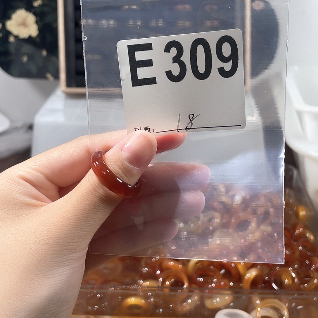 玛瑙/玉髓戒指合金309