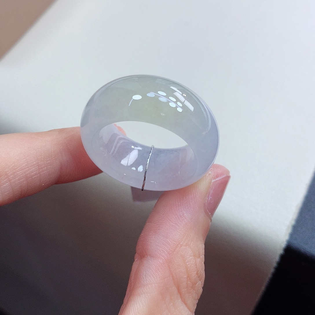 未镶嵌戒指翡翠23-24号