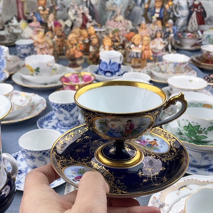 海外中古欧瓷小房子