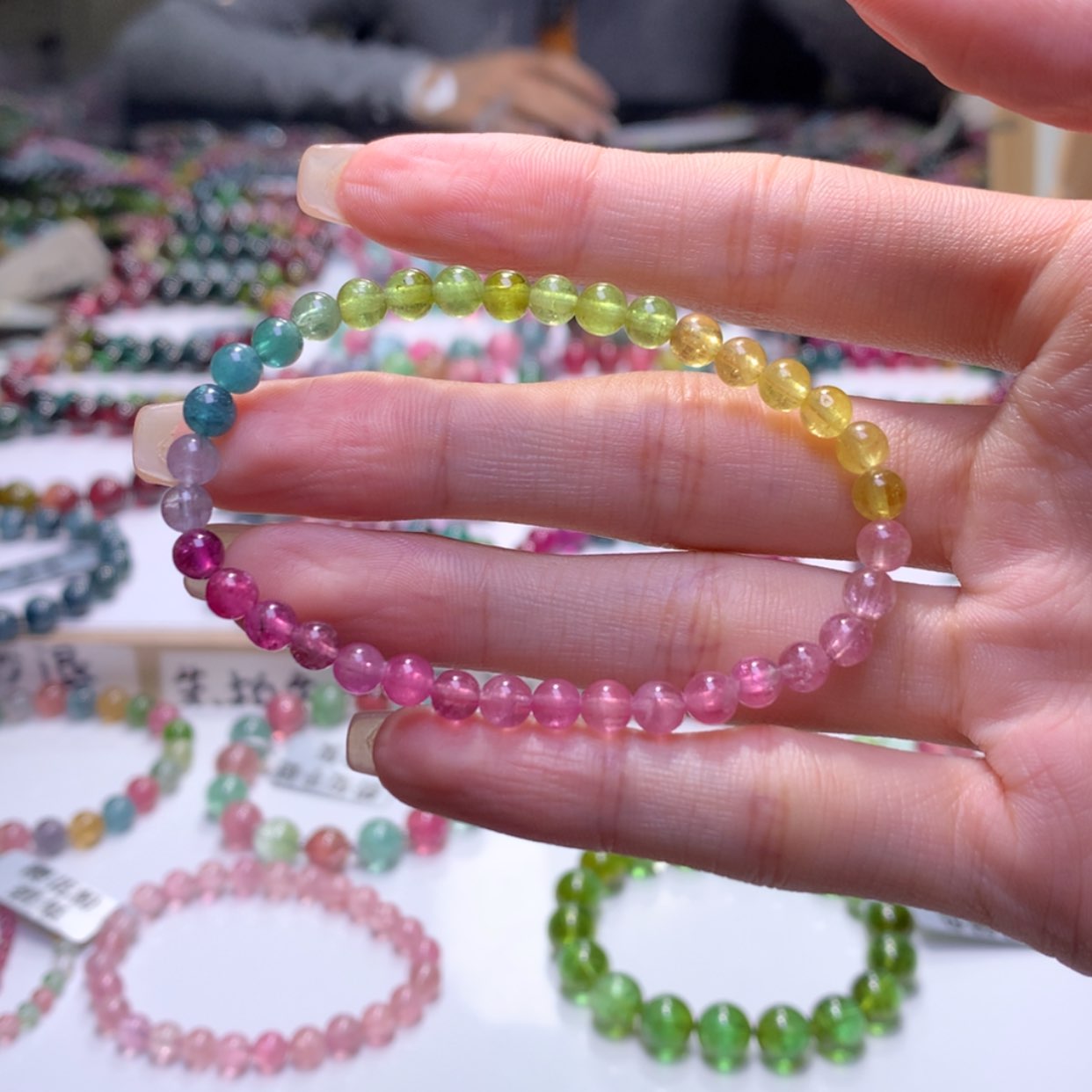 【闪购商品】未镶嵌手串碧玺