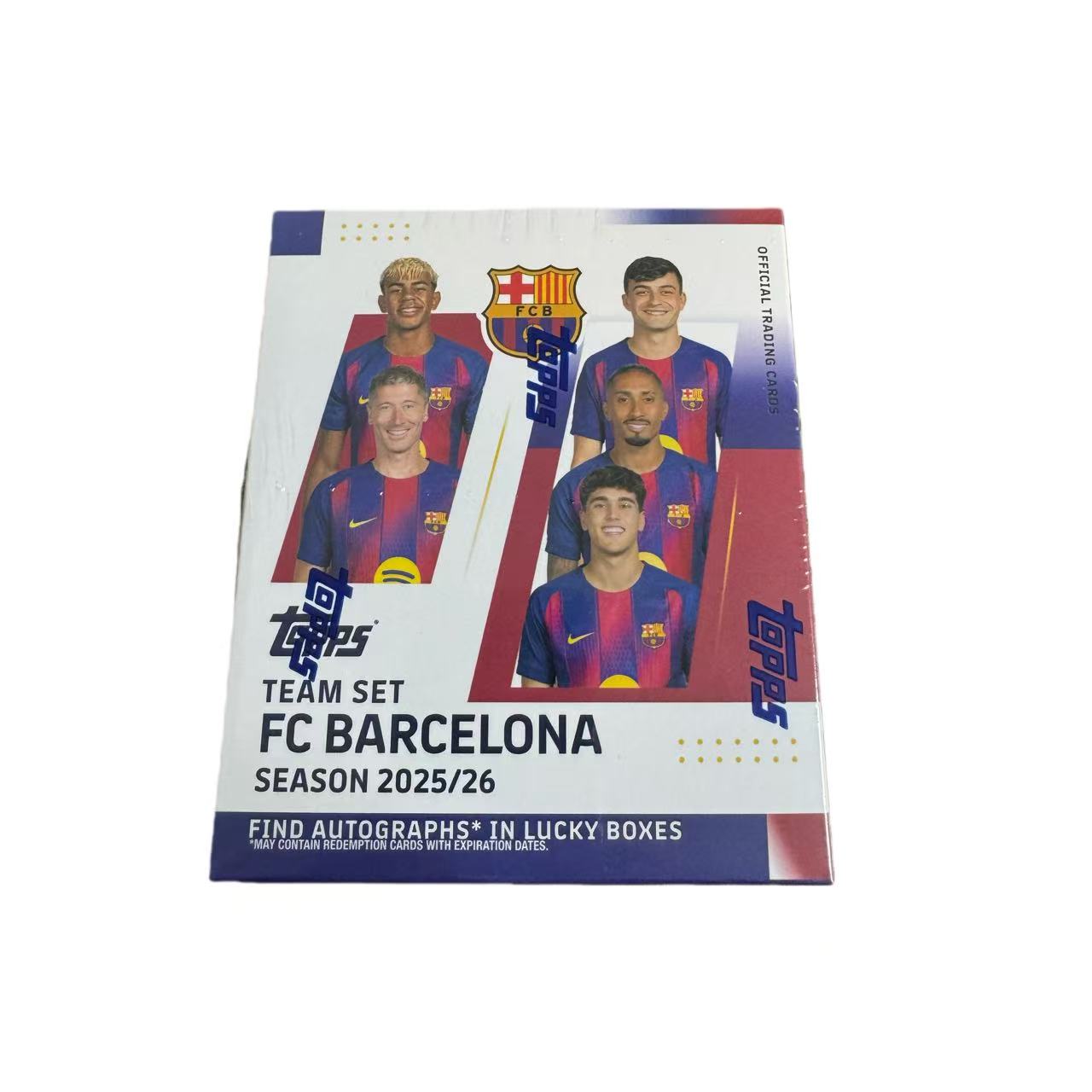 【盲盒代拆】25-26足球Topps 巴萨teamset队盒球星卡