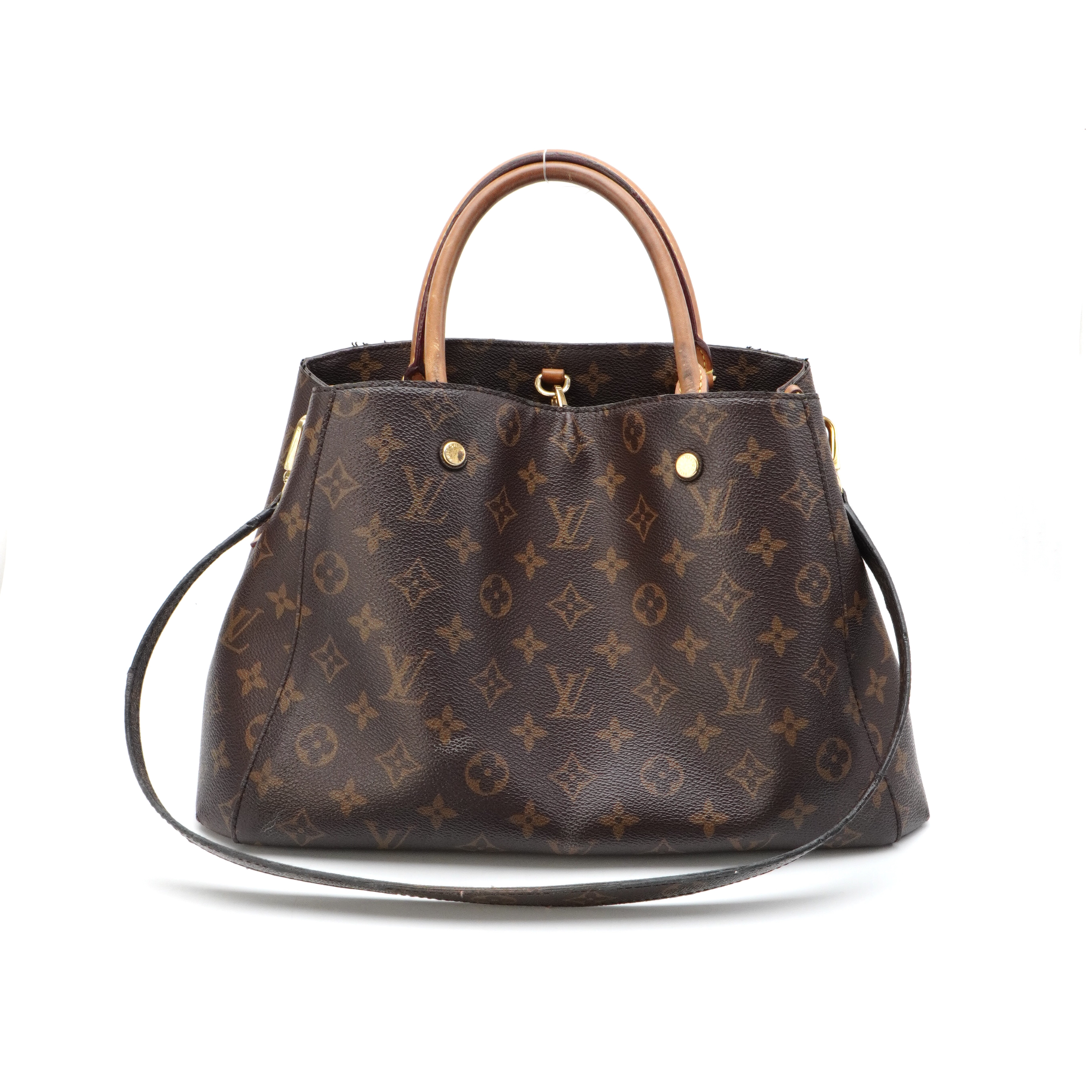 95新 LouisVuitton/路易威登 LV老花蒙田中号手提包 11274