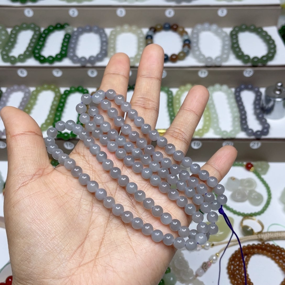 和田玉手链未镶嵌