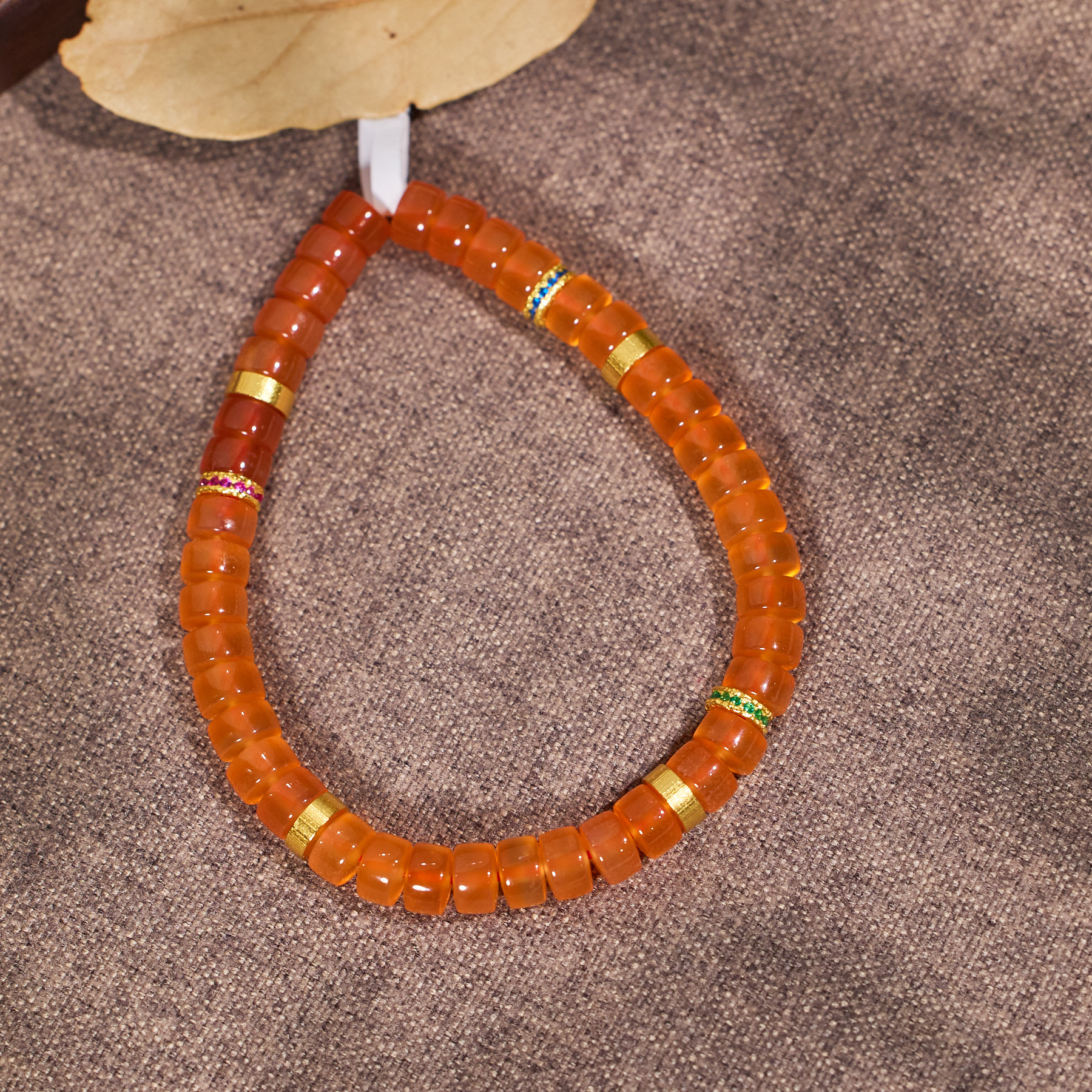 【歪歪】南红直切手串*（卡7）W5981