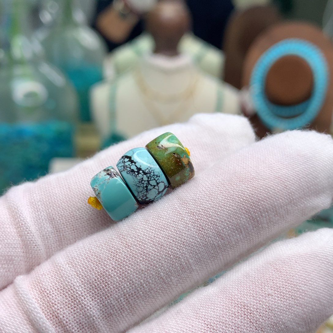 绿松石未镶嵌配饰