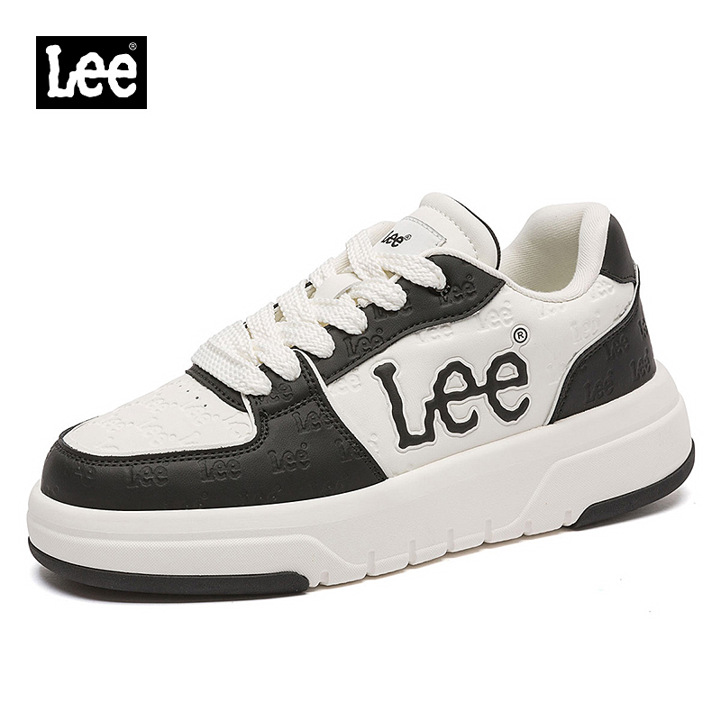 Lee男鞋2025新款秋季时尚高级感增高复古工装厚底运动百搭板鞋