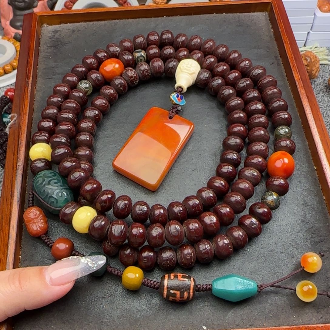 凤眼菩提吊坠@****宅精品