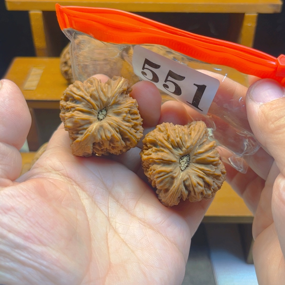 吊坠文玩核桃高炮凹底40