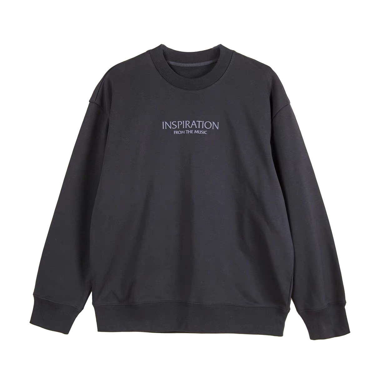 秋季新款男士潮流休闲宽松刺绣设计感圆领卫衣上衣（直播专用）