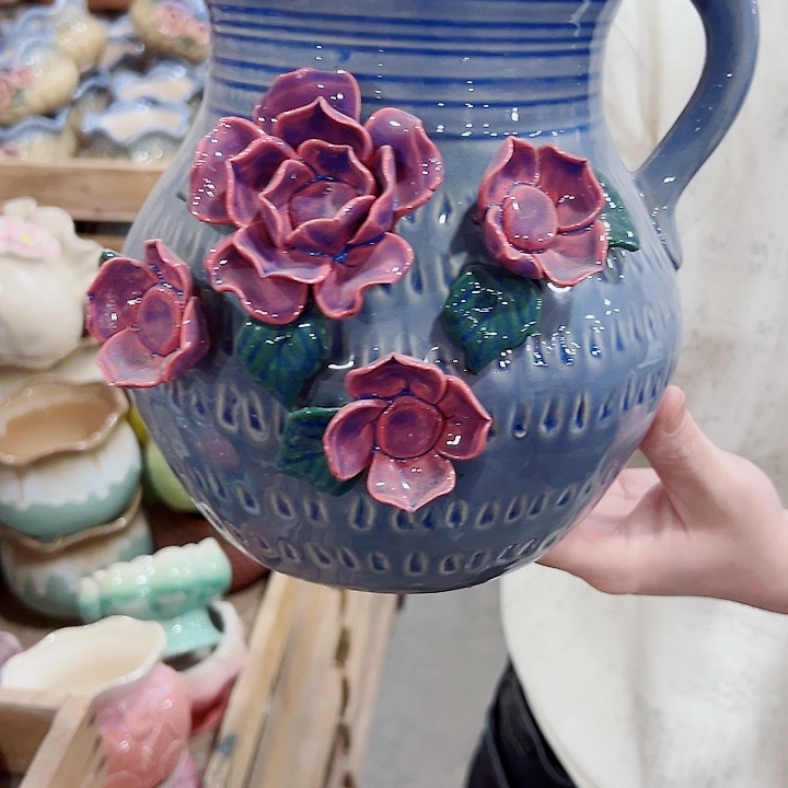 有孔.凑满10元发货多肉陶瓷花盆！