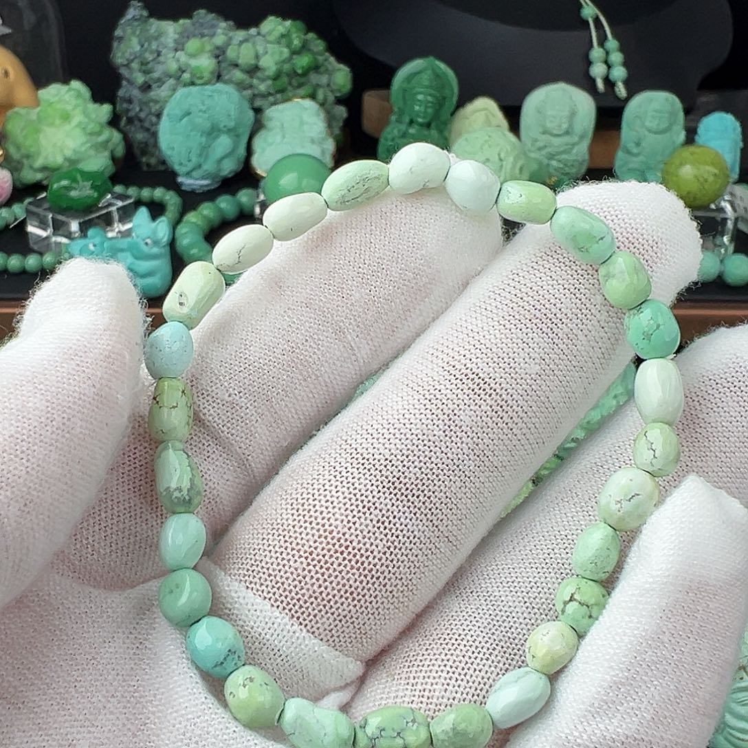 绿松石未镶嵌绿松石主播万丽