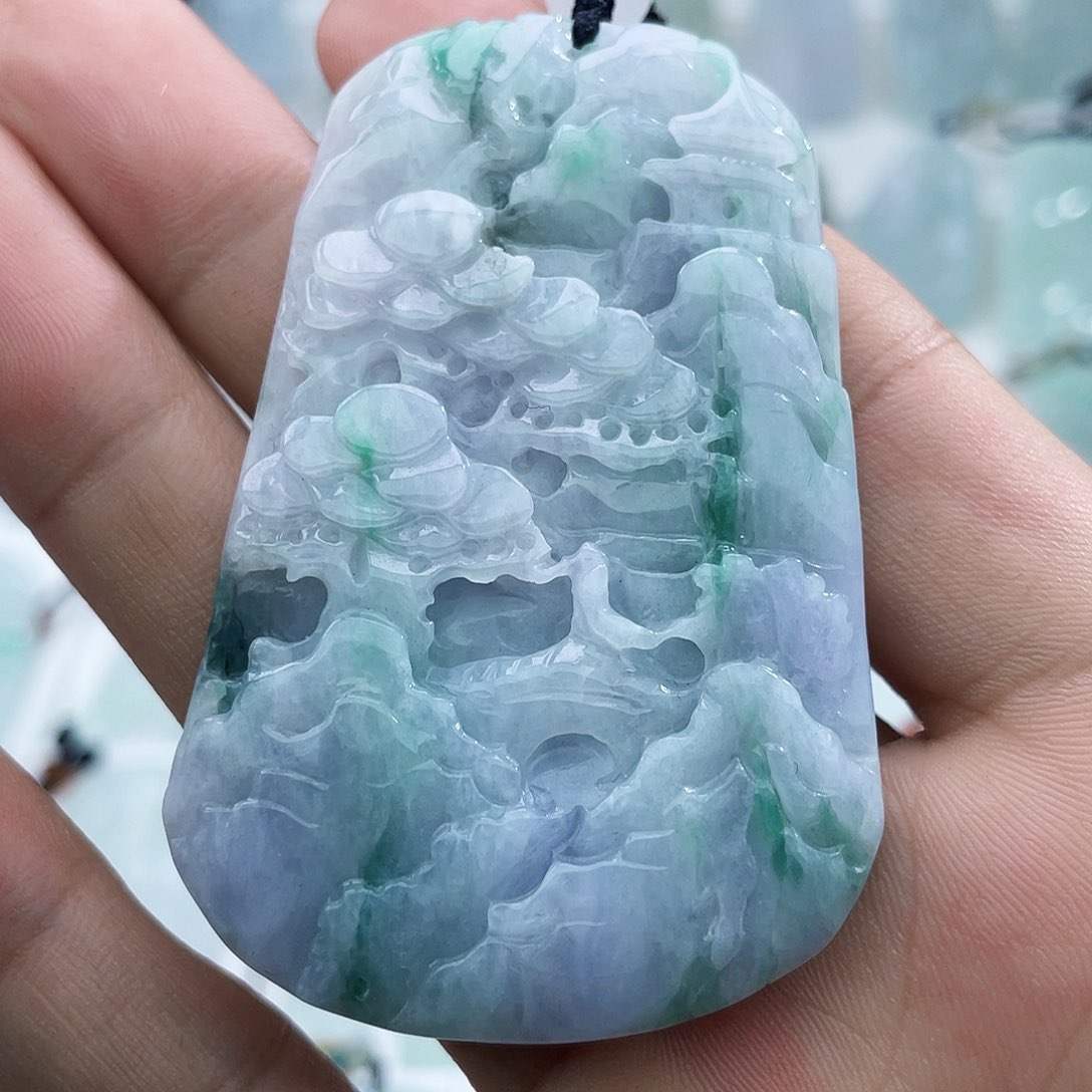 颈饰未镶嵌翡翠翡翠