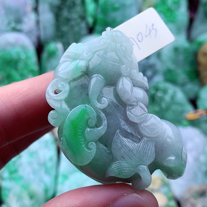 翡翠吊坠(不含链)未镶嵌