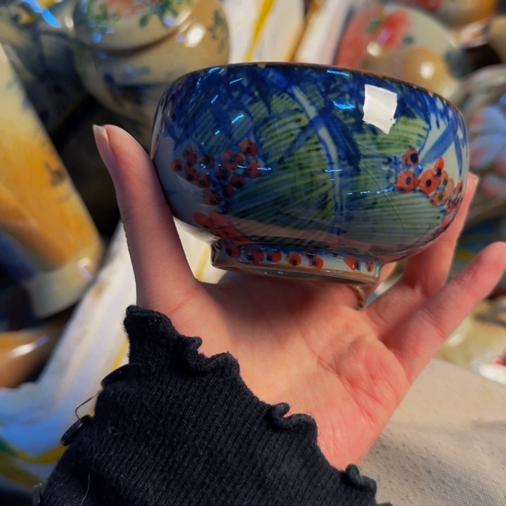 瓷片景德镇陶瓷手工手绘