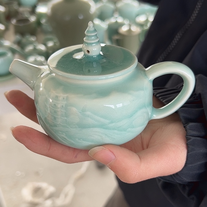 小米茶器龙泉青瓷