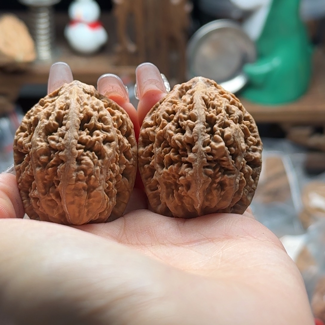 文玩核桃把件关东木子楸百核25