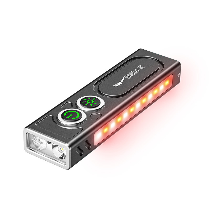 【手电大掌柜】SD-5405A黑 强光充电超亮小型便携迷你紫光激光战术