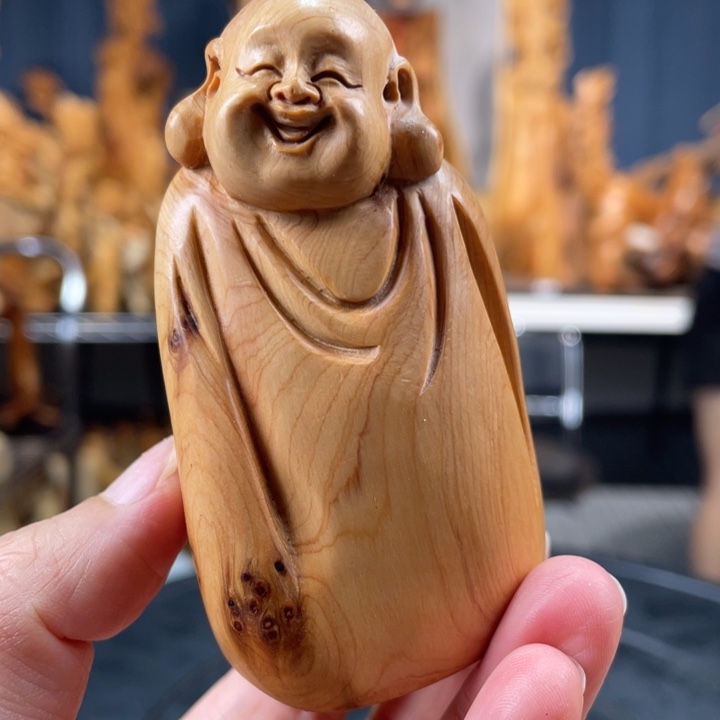 柏木（崖柏）手把件
