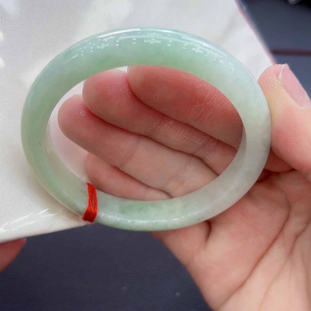 翡翠未镶嵌手镯手镯55