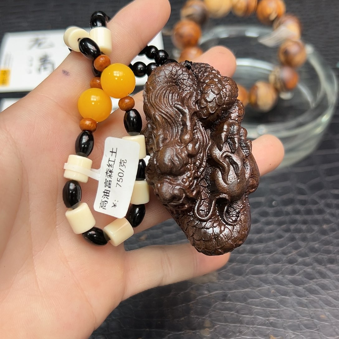 降真香手串/手链20富森手把件