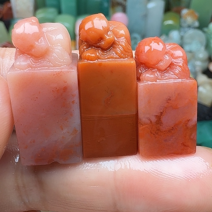 小***刻青田石真真正正章