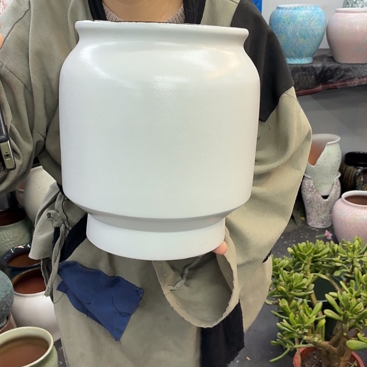 20×27 -粗陶花盆有孔-买买买