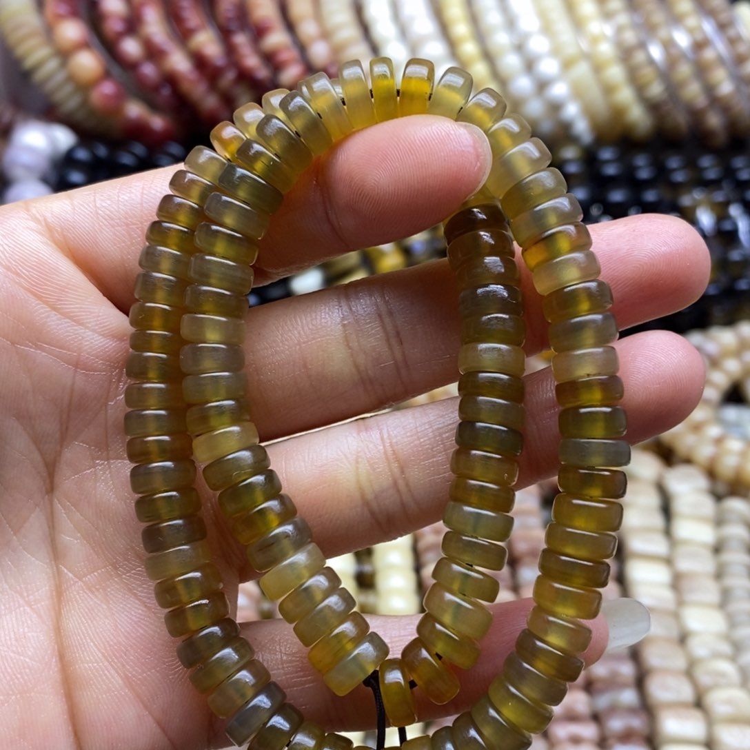 牛骨手串/手链羊角9毫米108