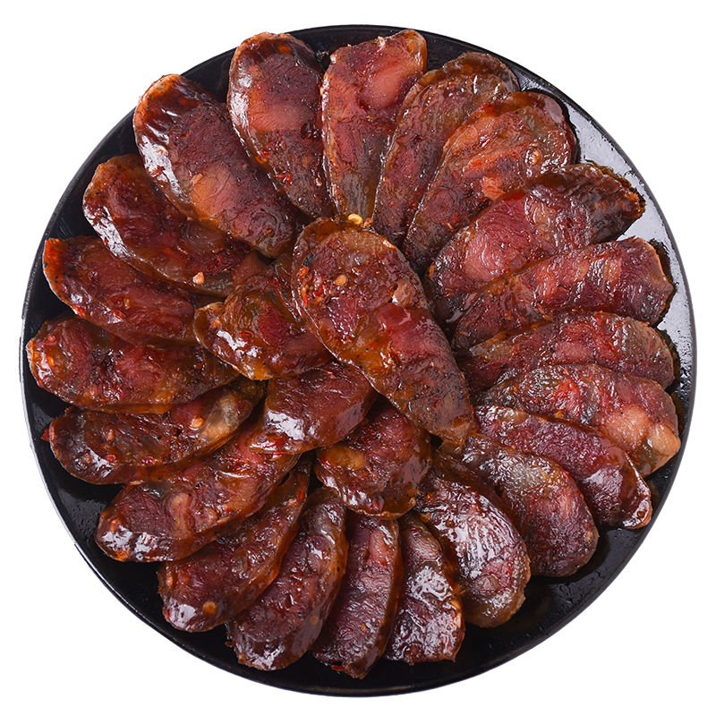 四川特产美食农家土猪腊肉正宗手工自制烟熏风干麻辣香肠腊肠批发