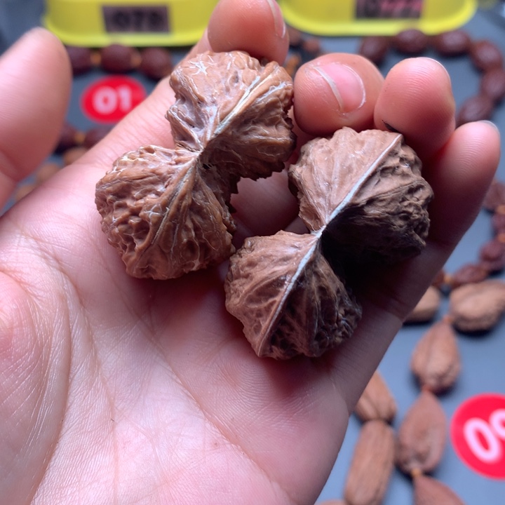 文玩核桃手串606双棒45×36色差