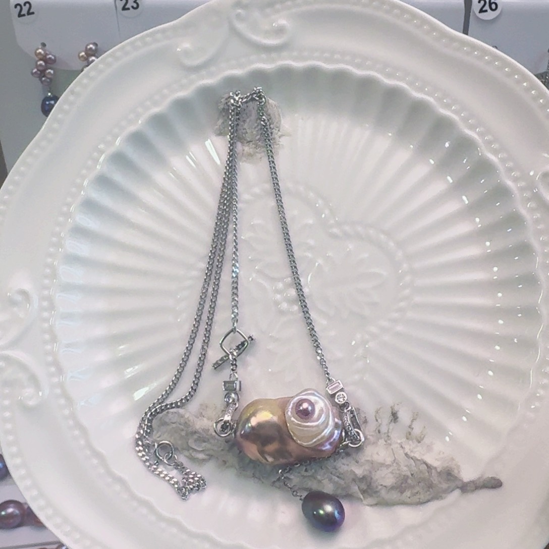 淡水珍珠项链未镶嵌