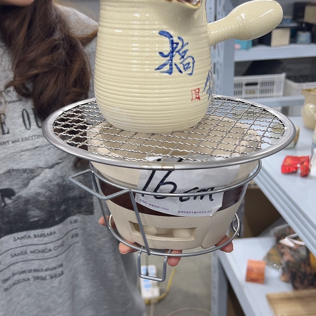 陶瓷陶瓷炉口16cm罐500m l