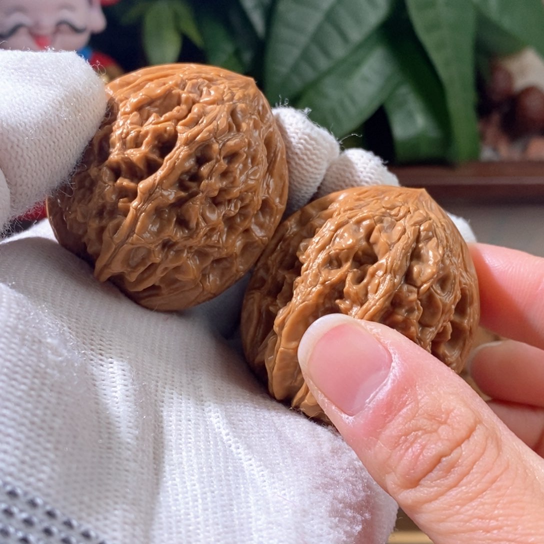 文玩核桃吊坠大沽石