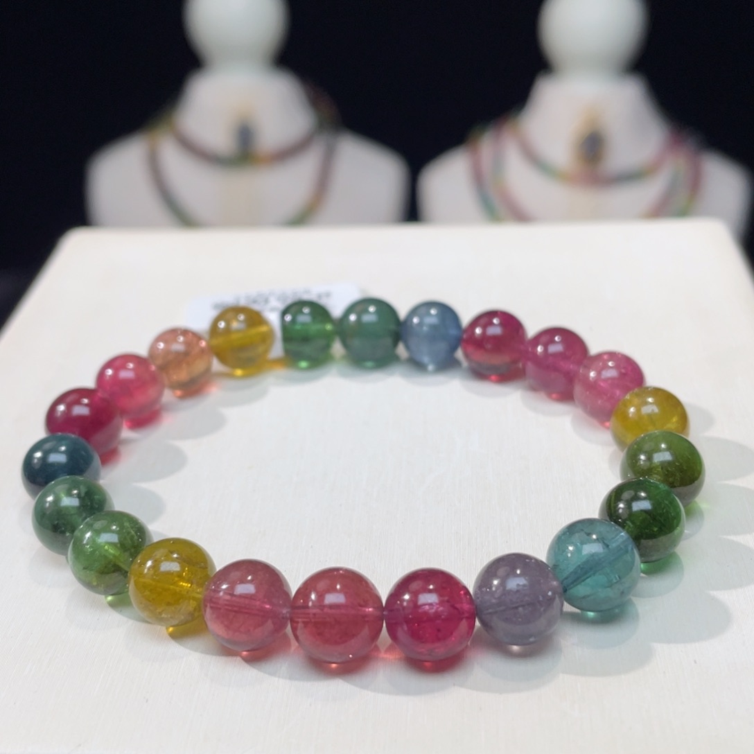 手串未镶嵌碧玺8.5mm   