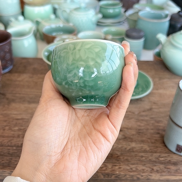 小米茶器龙泉青瓷