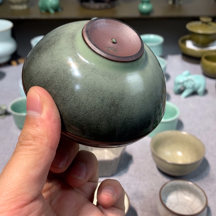 棒***棒龙泉青瓷手工制作