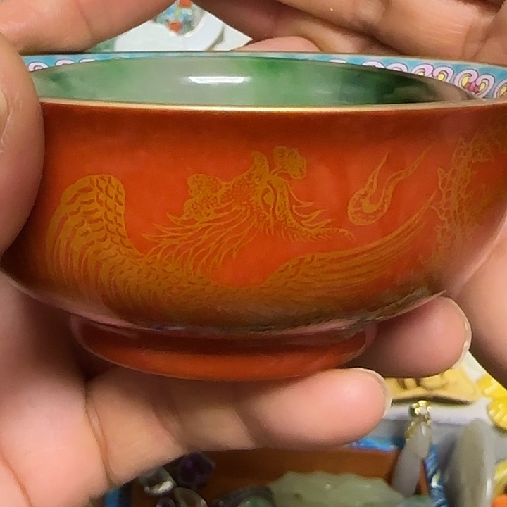 豪***龙碗器物之美手工制作