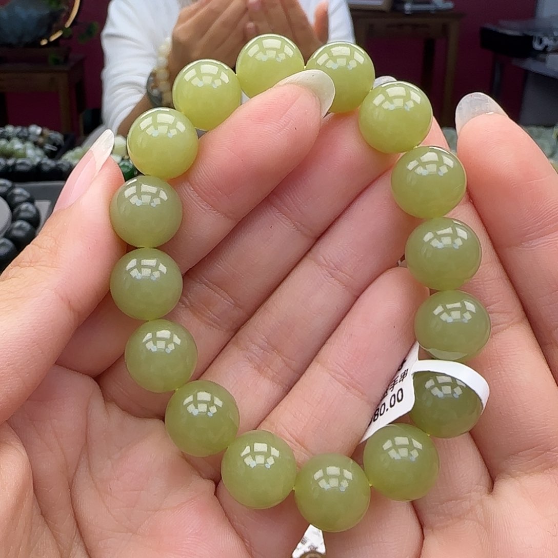 和田玉手链未镶嵌