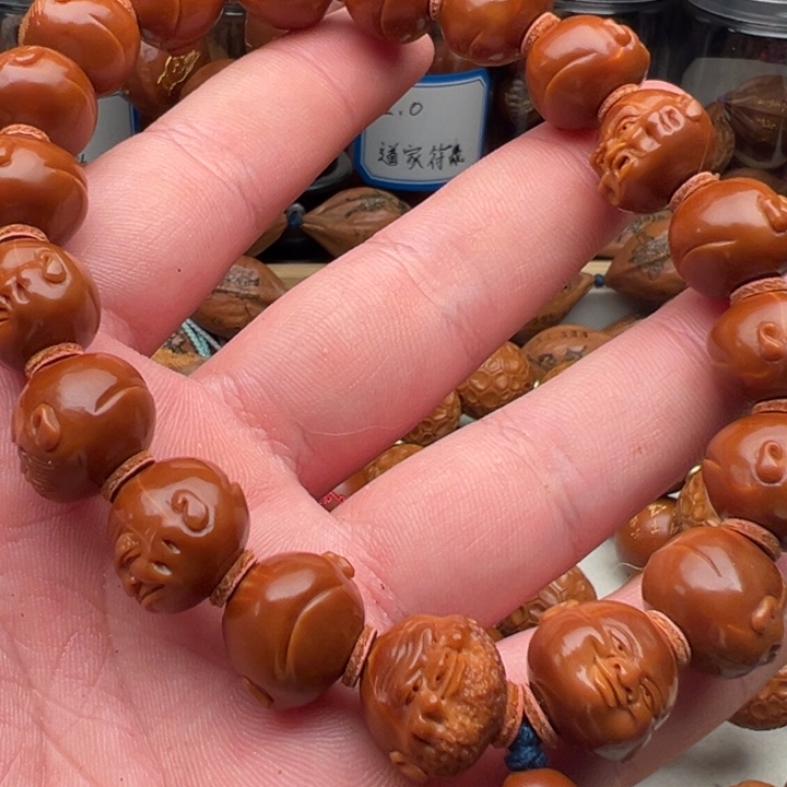 橄榄核手串/手链1.6十八罗汉