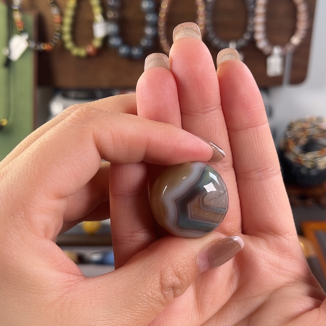 S***y玛瑙/玉髓合金颈饰