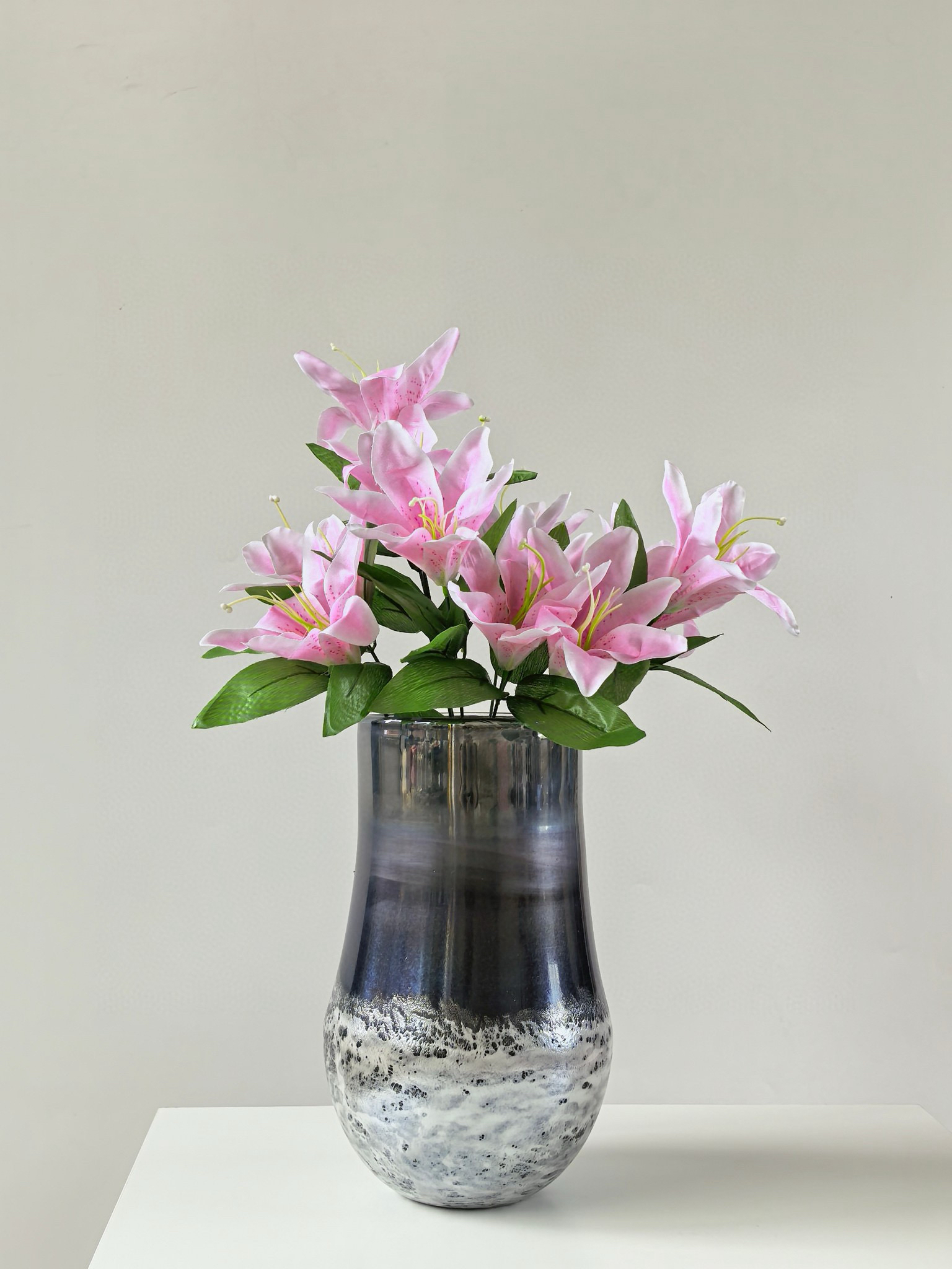 直发重瓣百合玫瑰水仙百合组合鲜花适合水养插花