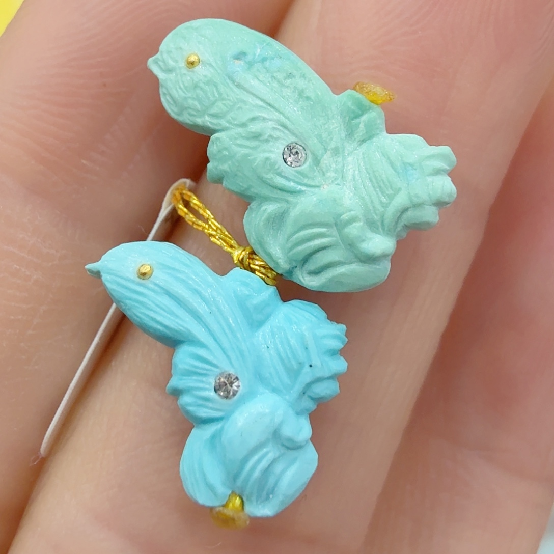 绿松石未镶嵌珠宝奇石