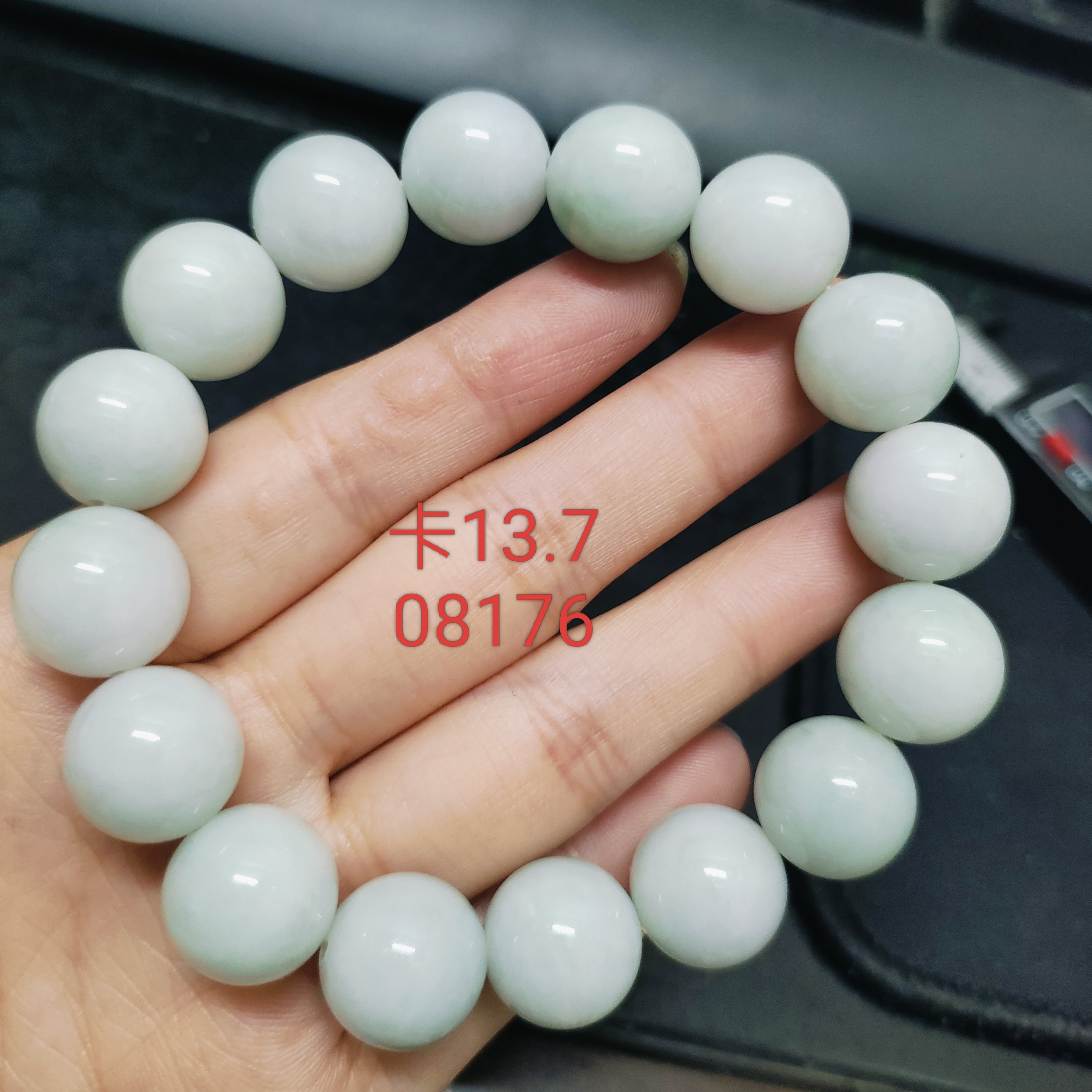 简约手串天然缅甸翡翠A货