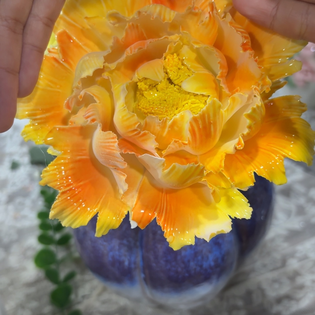 陶瓷花，拍满20发货，爱退款拉黑