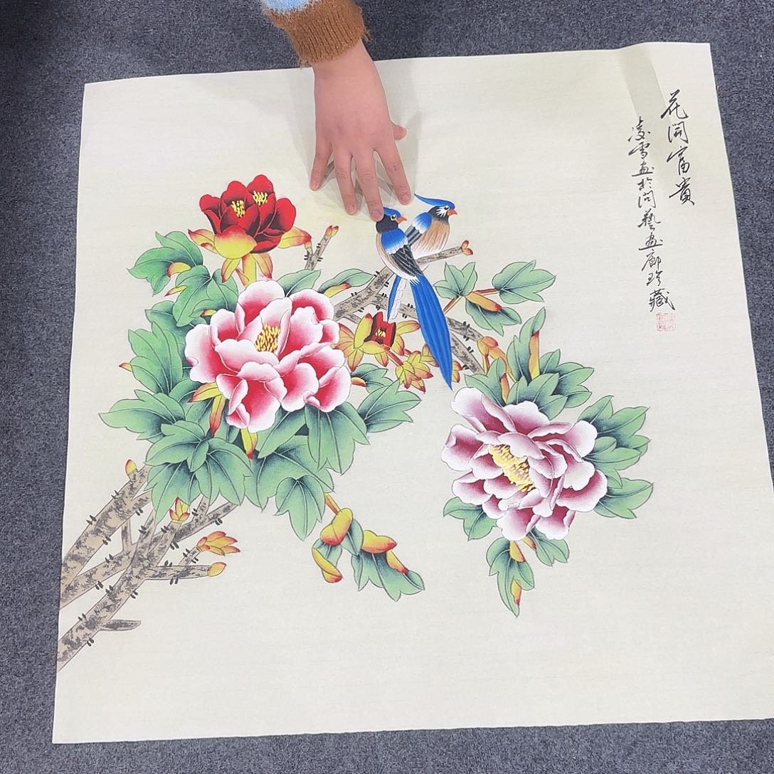 国画超级好看的一幅国画作品