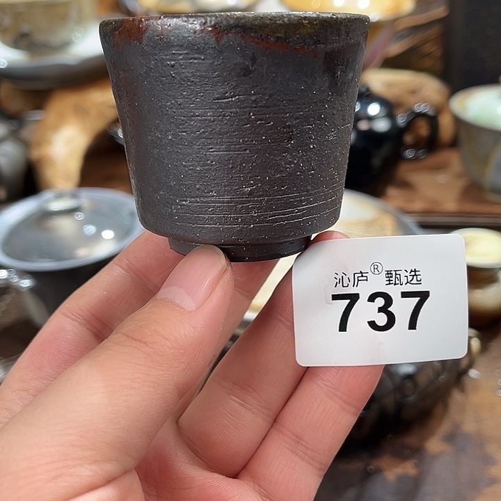 沁庐柴窑古法柴烧全手工茶具